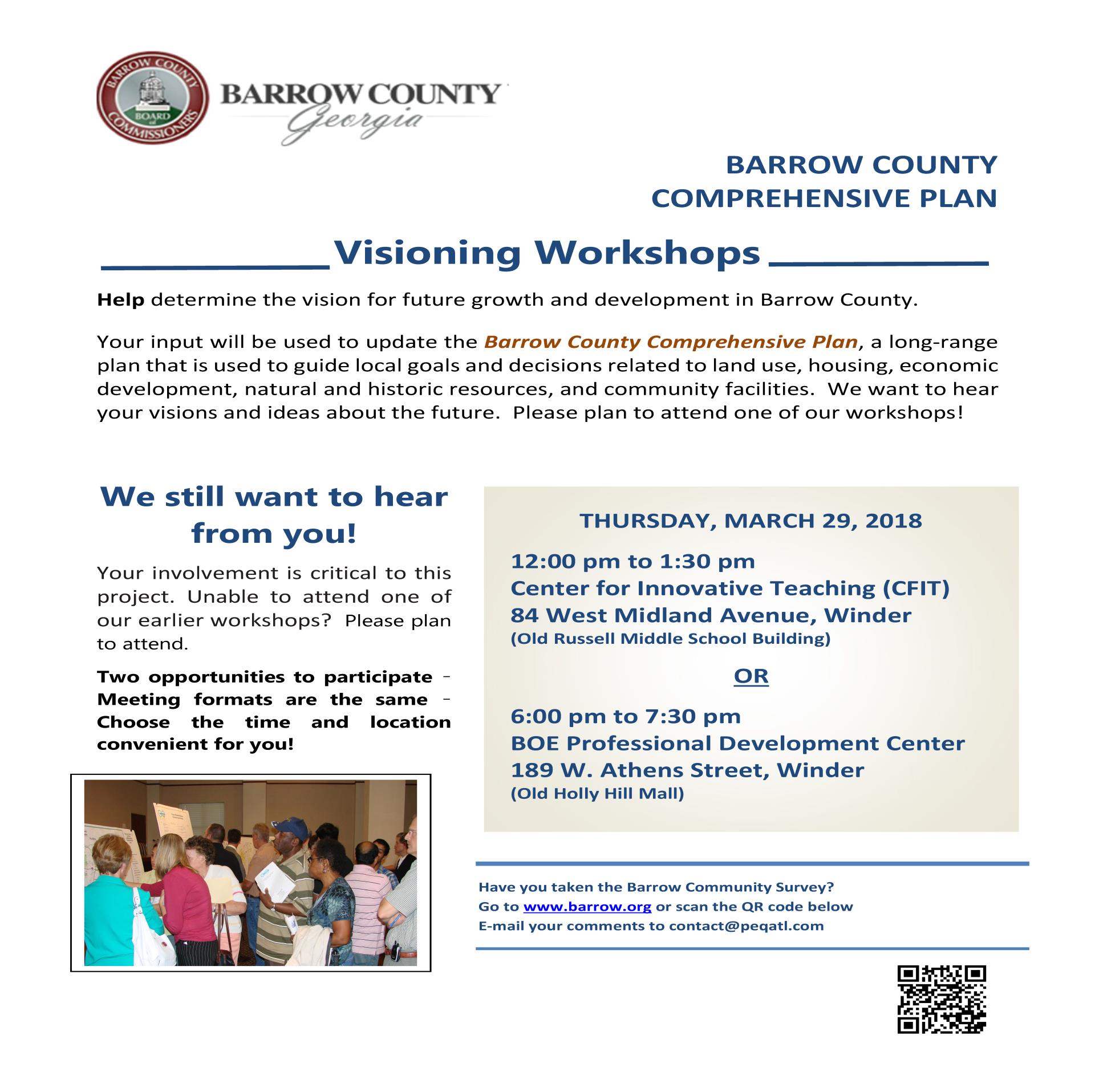 Barrow Comprehensive Plan Visioning Wkshps 2