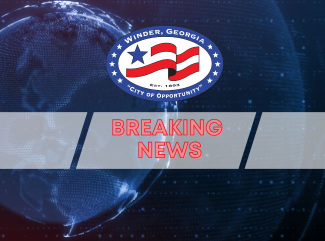 Winder Breaking News Graphic Thumbnail