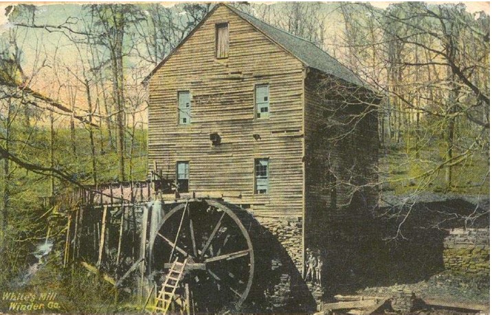 Whites mill historic photo