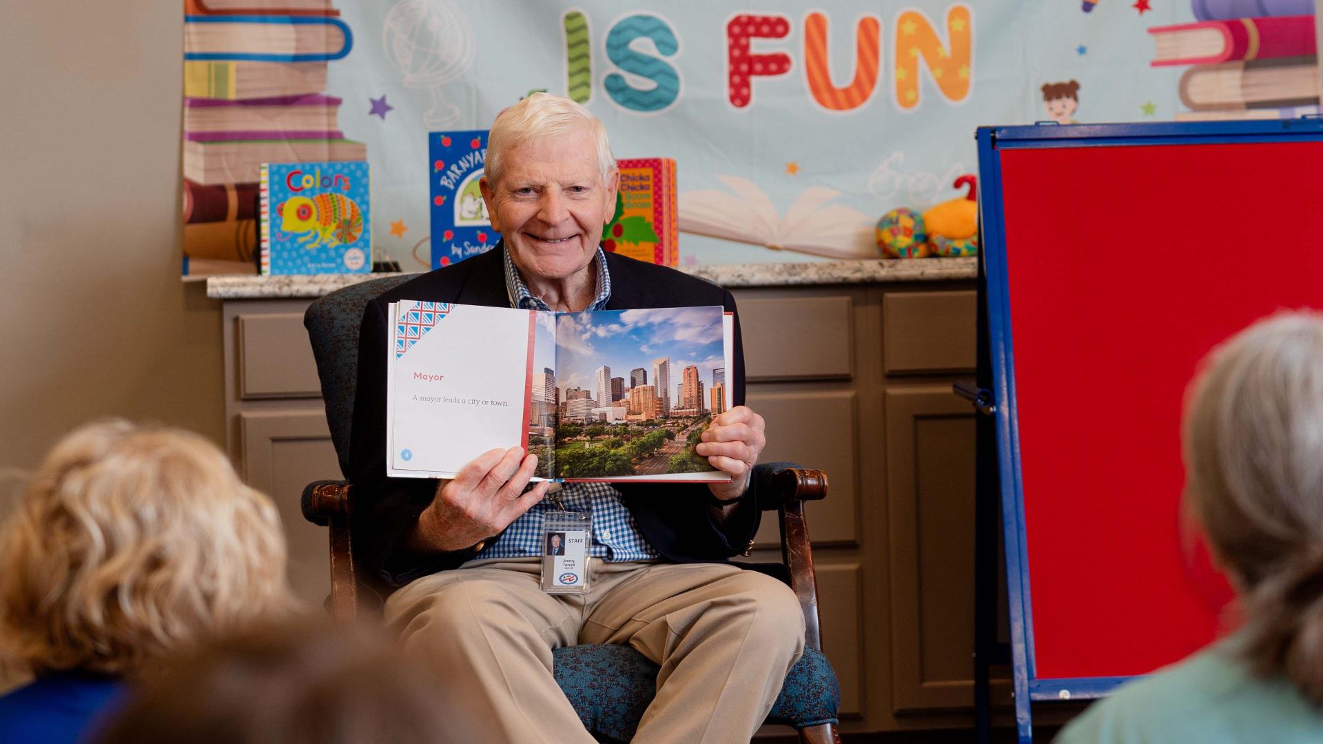 Georgia Read with Mayor