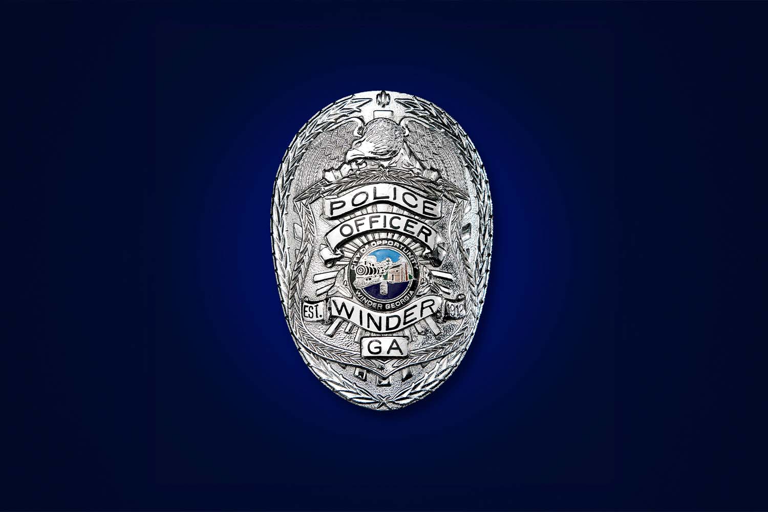 police badge button