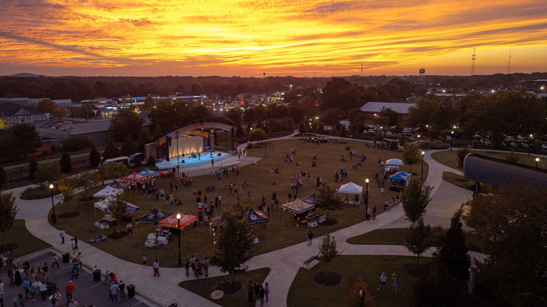 Jug Tavern Festival aerial web