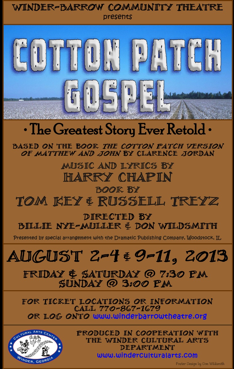 Presented by the Winder-Barrow Community Theatre