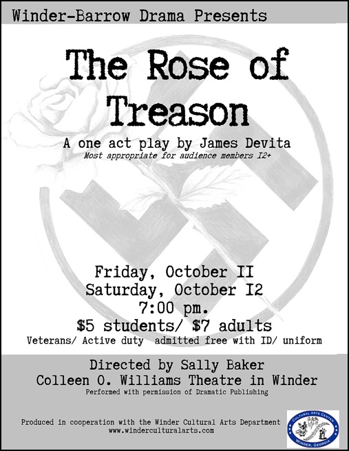 Presented by Winder Barrow High School Drama